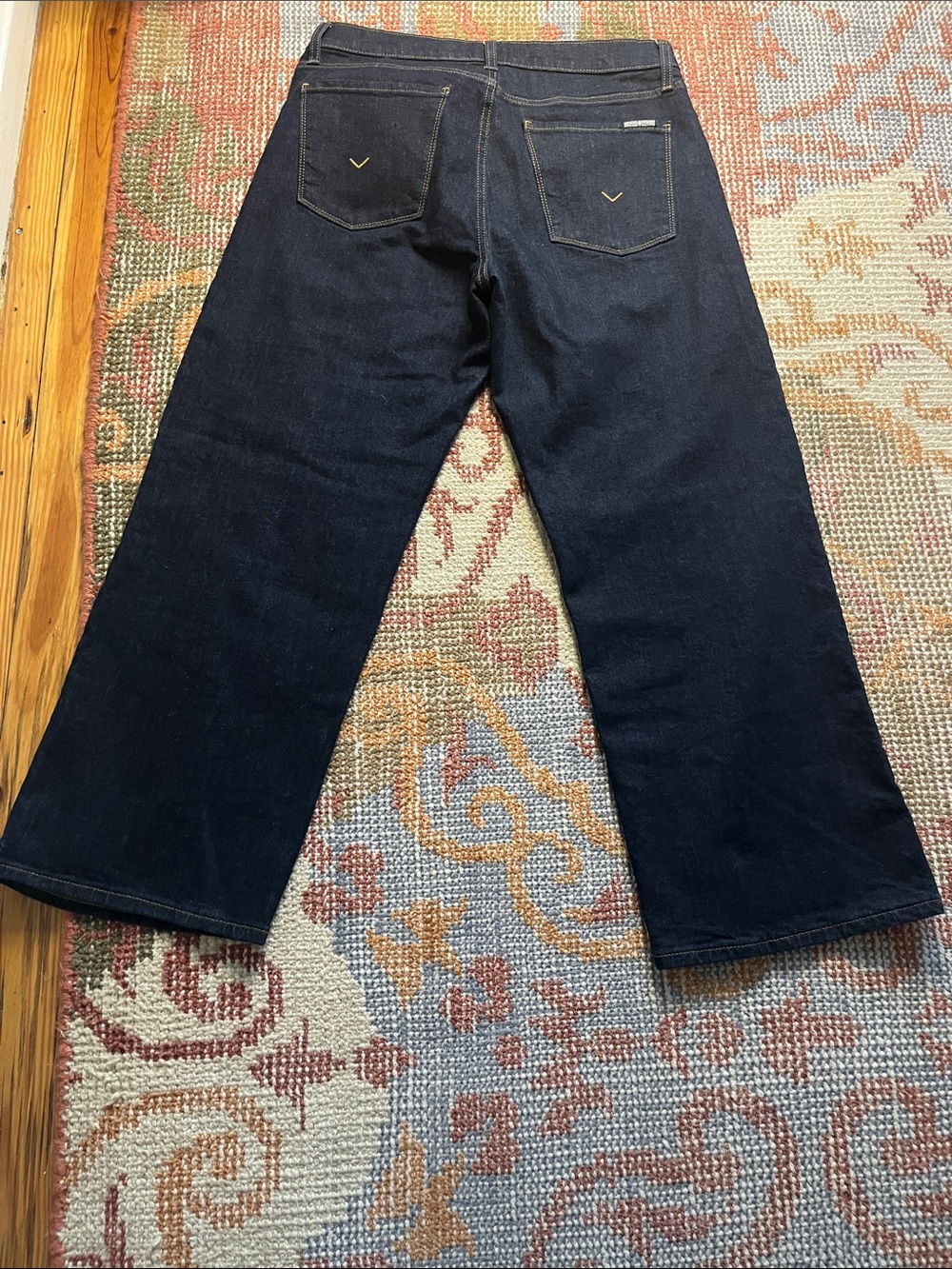 Hudson Rosalie Wide Leg Jeans Indigo Rinse Women’s Size 31 Like New - Picture 7 of 10